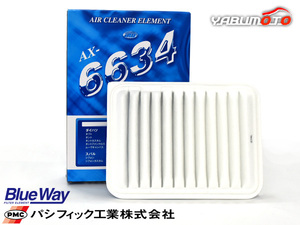 シフォン LA660F エアーエレメント エアークリーナー パシフィック工業 BlueWay ターボ無 R01.07～