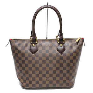 ルイヴィトン LOUIS VUITTON ダミエ サレヤPM ハンドバッグ N51183 廃番モデル レディース 女性 誕生日 プレゼント ブランド