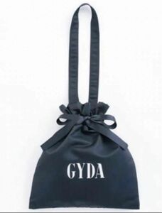 gyda トートバッグ 巾着 ブラック バッグ WOMEN