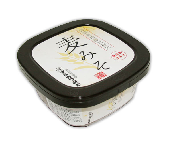 自然栽培 麦みそ(400g)★無肥料・無農薬★無添加★蔵付き麹菌を使用、地下水・木桶仕込み、天然醸造★希少な麦みそ★【限定販売】