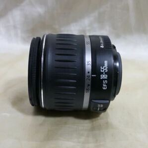 Canon EF-S 18-55mm f3.5-5.6 SIGMA 70-300mm f4-5.6 MACRO EFマウント ジャンク品セットの画像3