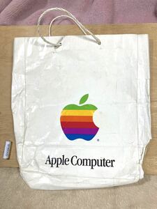 古い紙袋　Apple　computer　アップルコンピュータ　中古　難あり