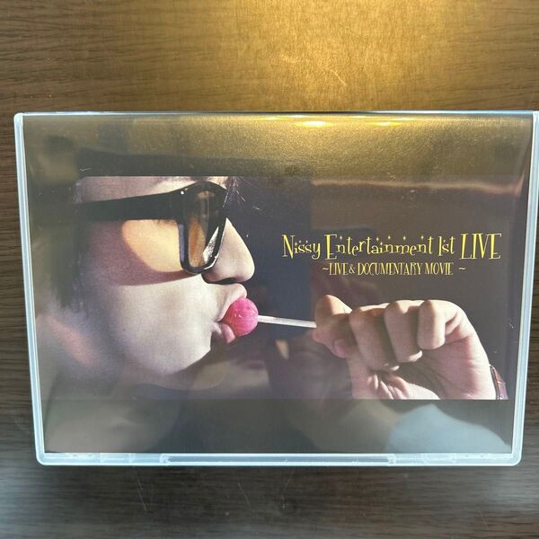 Nissy Entertainment 1st LIVE 〜LIVE & DOCUMENTARY MOVIE〜 DVD