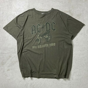 00年代 AC/DC エーシーディーシー バンドTシャツ バンT メンズ2XL