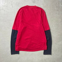 adidas アディダス フェイクレイヤード ロングTシャツ ロンT ナンバリング メンズXL_画像8