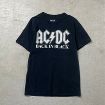 AC/DC BACK IN BLACK バンドTシャツ バンT メンズM_画像1