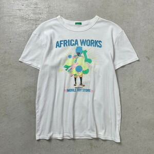 AFRICA WORKS MOBILE TOY STORE フォトプリント Tシャツ メンズM相当