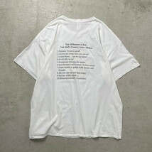 00年代 レストラン アドバタイジング プリントTシャツ メッセージ キャラクター 鶏 ニワトリ メンズ3XL_画像5