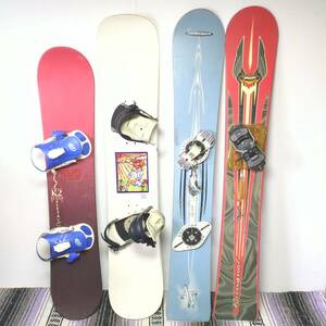 YE3 クリアランスセール!! まとめ絵売り!! 4枚セット!! K2 ROSSIGNOL Matt Cummins OGASAKA スノーボード スノボ / 棚卸 卸売り