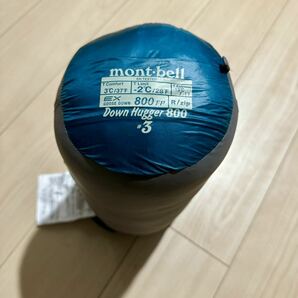 mont-bell/モンベル Down Hugger 800FP ダウンハガー GOOSE GOWN ダウン90% 寝袋 スーパースパイラル ★未使用★の画像1