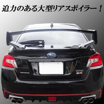 インプレッサセダン ＧＶＢ系 リアトランクスポイラーＷＲＸ ＳＴｉ仕様に！後期 専用設計！_画像3