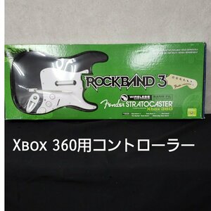 Xbox360　ワイヤレス　ギターコントトーラー　ROCKBAND3　ゲーム　音楽　【140j42】