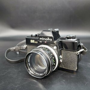 カメラ minolta SR101 フィルムカメラ 撮影 撮影機器 映像 レトロ 現状発送 ジャンク扱い 【60j55】