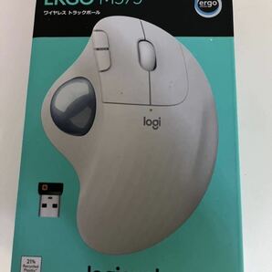 ロジクール マウス ERGOトラックボール グラファイト 光学式 5ボタン Bluetooth・USB(ワイヤレス) M575OWオフホワイトの画像1