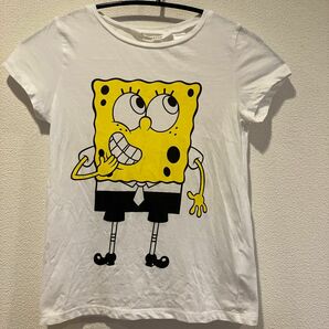 スポンジボブ　半袖Tシャツ