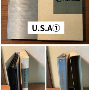 【U.S.A①】 コメットカバーアルバム アメリカ 未使用切手400枚以上 FDC15通 1970-1980年代の画像1