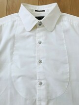 【良品】ポールスミス★ラウンド襟ドレスシャツ★白★XL_画像3