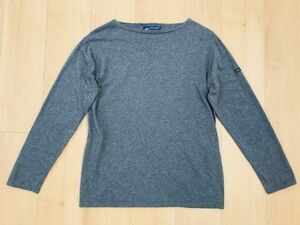 [ superior article ] St. James * crew neck cut and sewn * gray *M