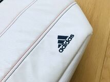 【美品】adidas★ボストンバック★白 赤 ブルー_画像6