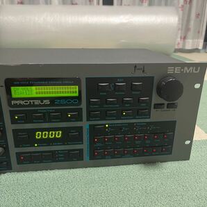 E-MU PROTEUS 2500 イーミュー コマンドモジュール 音源 現状品の画像7