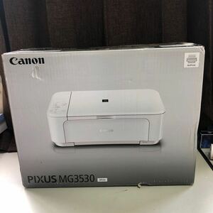 Canon キャノン プリンター PIXUS ピクサス ホワイト インクジェットプリンター インクジェット MG3530 新品　未開封　W-0425-05