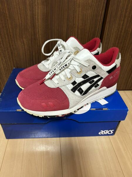 asics afew gel lyte3 koi アシックス ゲルライト 26.5cm