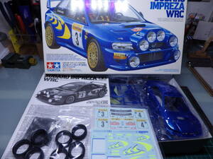 タミヤ　1/24　スバルインプレッサWRC　98年モンテカルロ仕様　ジャンク品