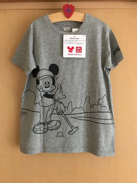 ユニクロ ミッキーマウスTシャツ 130