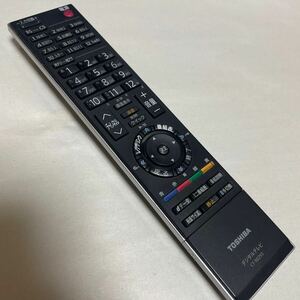 M7978 返品可　動作品　清掃済み　東芝 TOSHIBA テレビリモコン CT-90293