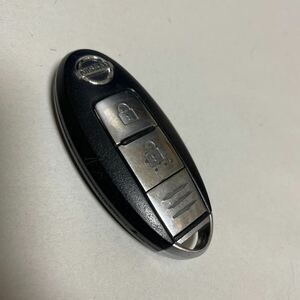 O8049 返品可　動作品　簡易清掃済み　日産 2ボタン キーレス スマートキー 鍵 リモコン 