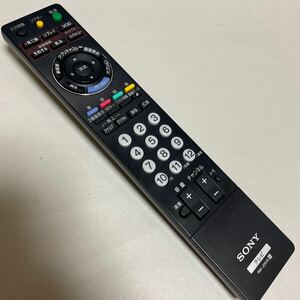 A8061 返品可　動作品　清掃済み　SONY ソニー テレビリモコン RM-JD016