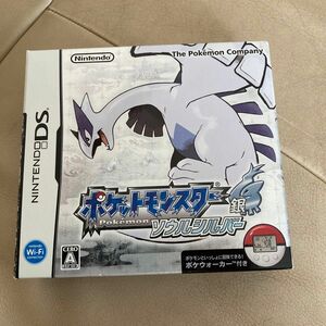 【DS】完品　ポケットモンスター ソウルシルバー　ポケウォーカー付属　美品