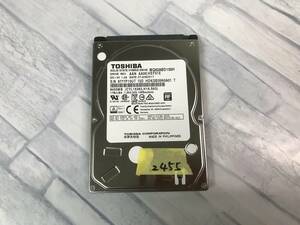 ハイブリッド SSHD 1TB TOSHIBA MQ02ABD100H 使用時間2455時間