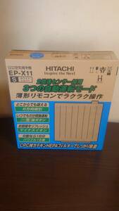 4874-A2 [ unused goods ]HITACHI Hitachi air purifier EP-X11 white silver remote control attaching 