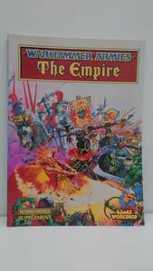 [AA-1] metal figure WARHAMMER ARMIES The Empire War Hammer Army z book book@ English version rare article 