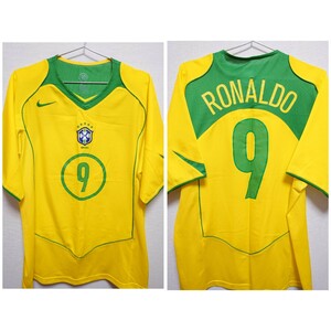 Nike 2004-2005 Группа Бразилии Роналду униформа