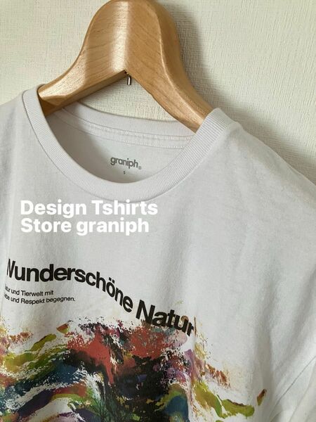 Design Tshirts Store granigh グラニフ　長袖 Tシャツ　サイズS 綿100％ 