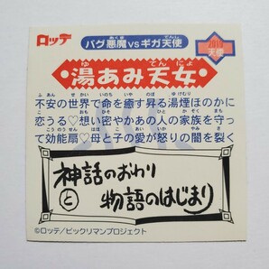 【画像現状品・商品説明必読】ビックリマン2000 湯あみ天女 裏文字 黒 ★検索★ マイナーシール 同封可能です。の画像9