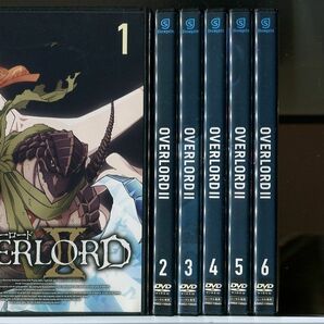 オーバーロード OVERLORD 2 全6巻セット/DVD レンタル落ち/日野聡/原由実/c1633の画像1