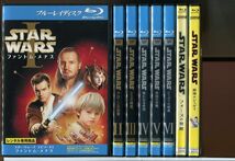 STAR WARS スター・ウォーズ 1〜6+他2巻 計8巻セット/ブルーレイ BD レンタル落ち/ナタリー・ポートマン/ユアン・マクレガー/c1707_画像1