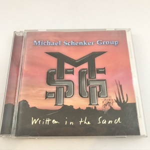  стоимость доставки 180 иен /1 листов CD Michael *shen машина * группа / WRITTEN IN THE SAND XRCN1283 MICHAEL SCHENKER GROUPlitun* in * The * Sand 