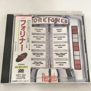 送料180円/1枚　デジタル　リマスター　ベスト・オブ・フォリナー / フォリナー Foreigner - Records AMCY 4064 CD 