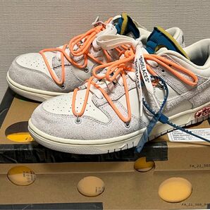 OFF-WHITE × NIKE DUNK LOW 1 OF 50 "19" ナイキ