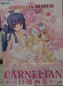 帯付　CARNELIAN　自選画集　顔のない月　2011年12月2日　初版発行　チラシ付