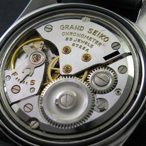 Grand Seiko/グランドセイコー GS セカンドモデル Ref.5722-9990 Cal.5722A AD文字盤 手巻 オーバーホール・新品仕上済 1965年製造の画像8