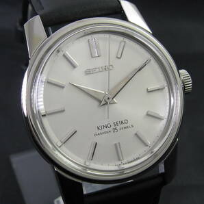 King Seiko/キングセイコー KS セカンドモデル Ref.44-9990 Cal.44A シルバー 手巻 オーバーホール/新品仕上済 1965年製造の画像1