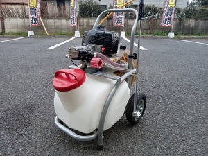 中古品 工進 KOSHIN エンジン式 小型動噴 ガーデンスプレーヤー ES-25T ES-25T-AAA