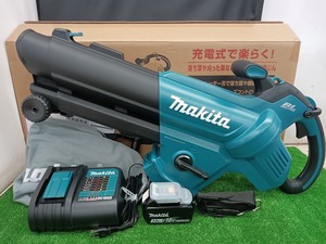 未使用品 makita マキタ 18V 3.0Ah 充電式 ブロワ 集じん機 MUB187DSF バッテリー1個 充電器