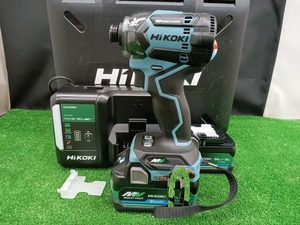 未使用品 ハイコーキ HiKOKI 36V マルチボルト コードレス インパクトドライバ WH36DC(2XPSZ)(CB) セームブルー 特別限定色