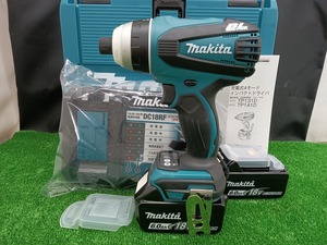 未使用品 makita マキタ 18V 6.0Ah 充電式 4モード インパクトドライバ TP141DRGX バッテリー2個 充電器付